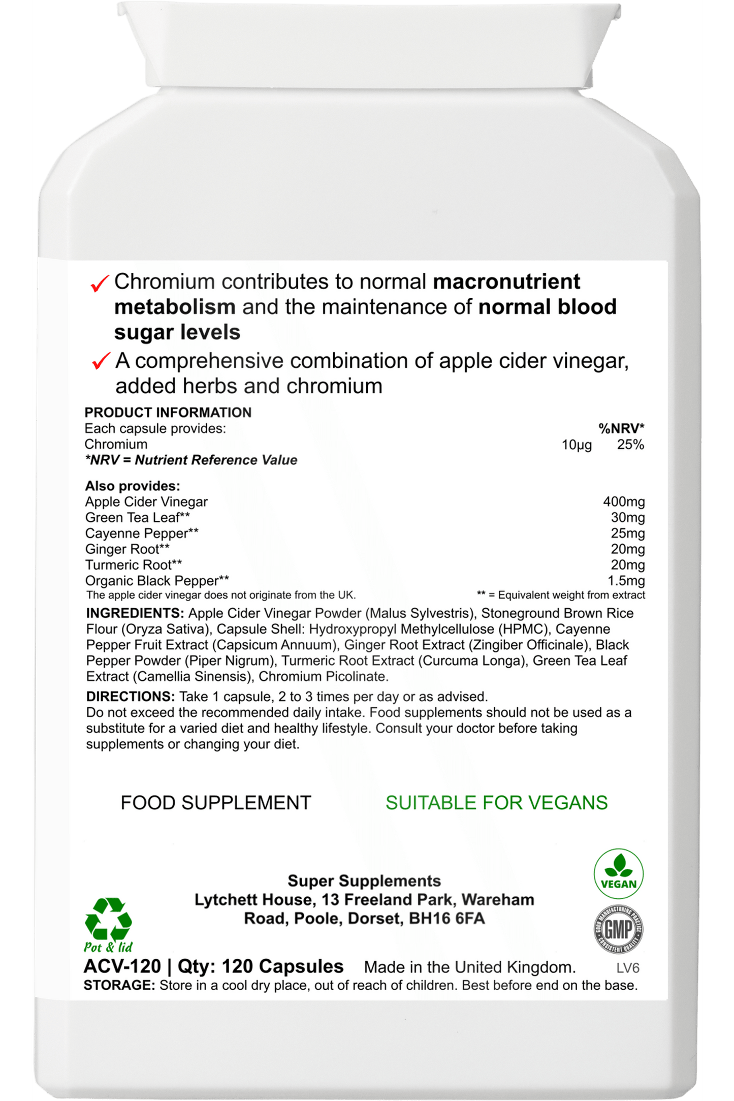 Super ACV Formula