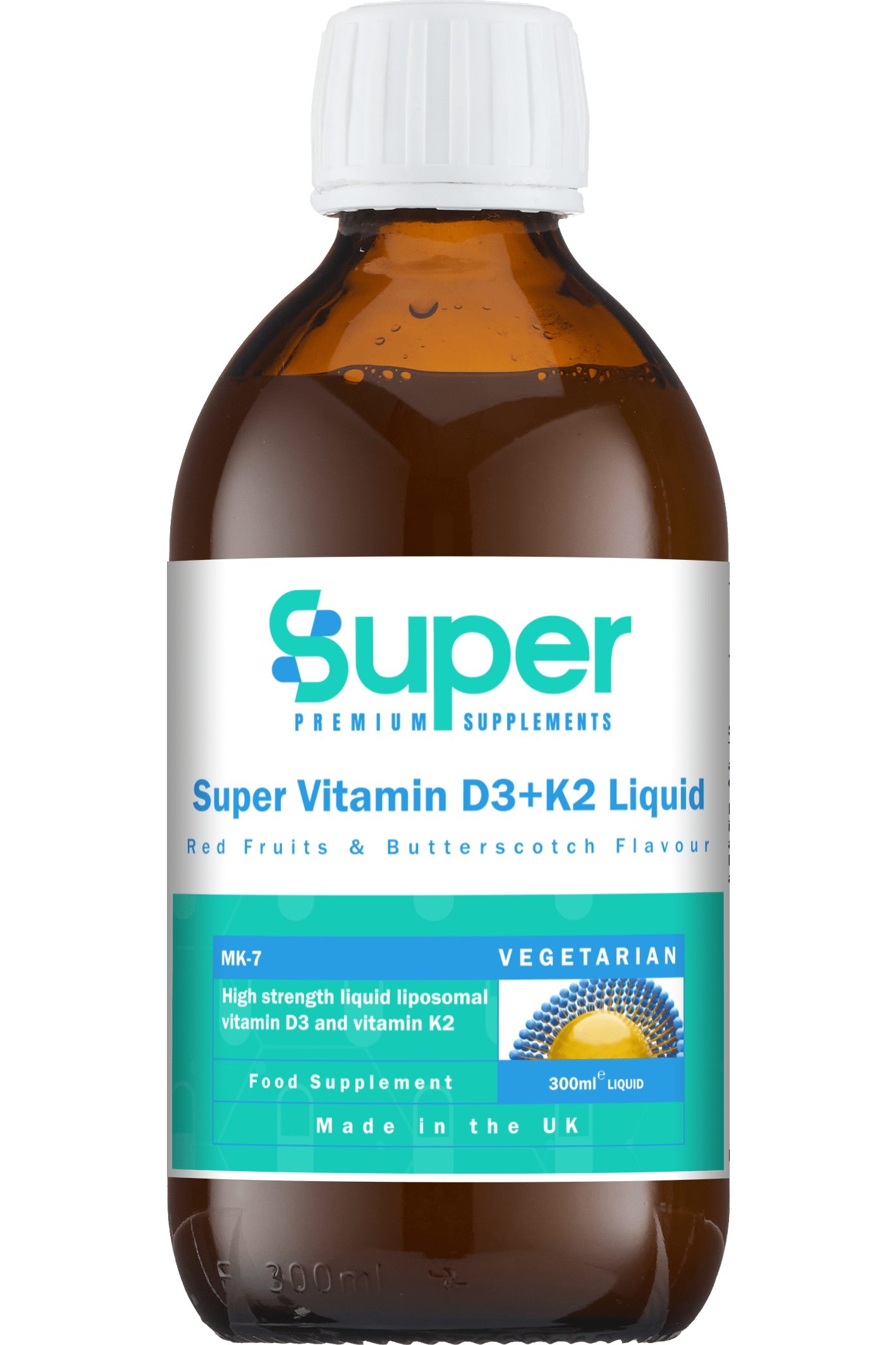 Super Vitamin D3+K2 Liquid