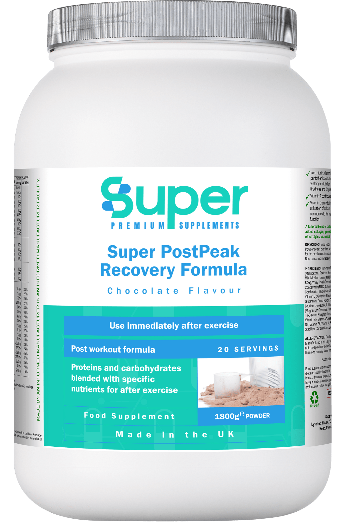 Super PostPeak Recovery Formula