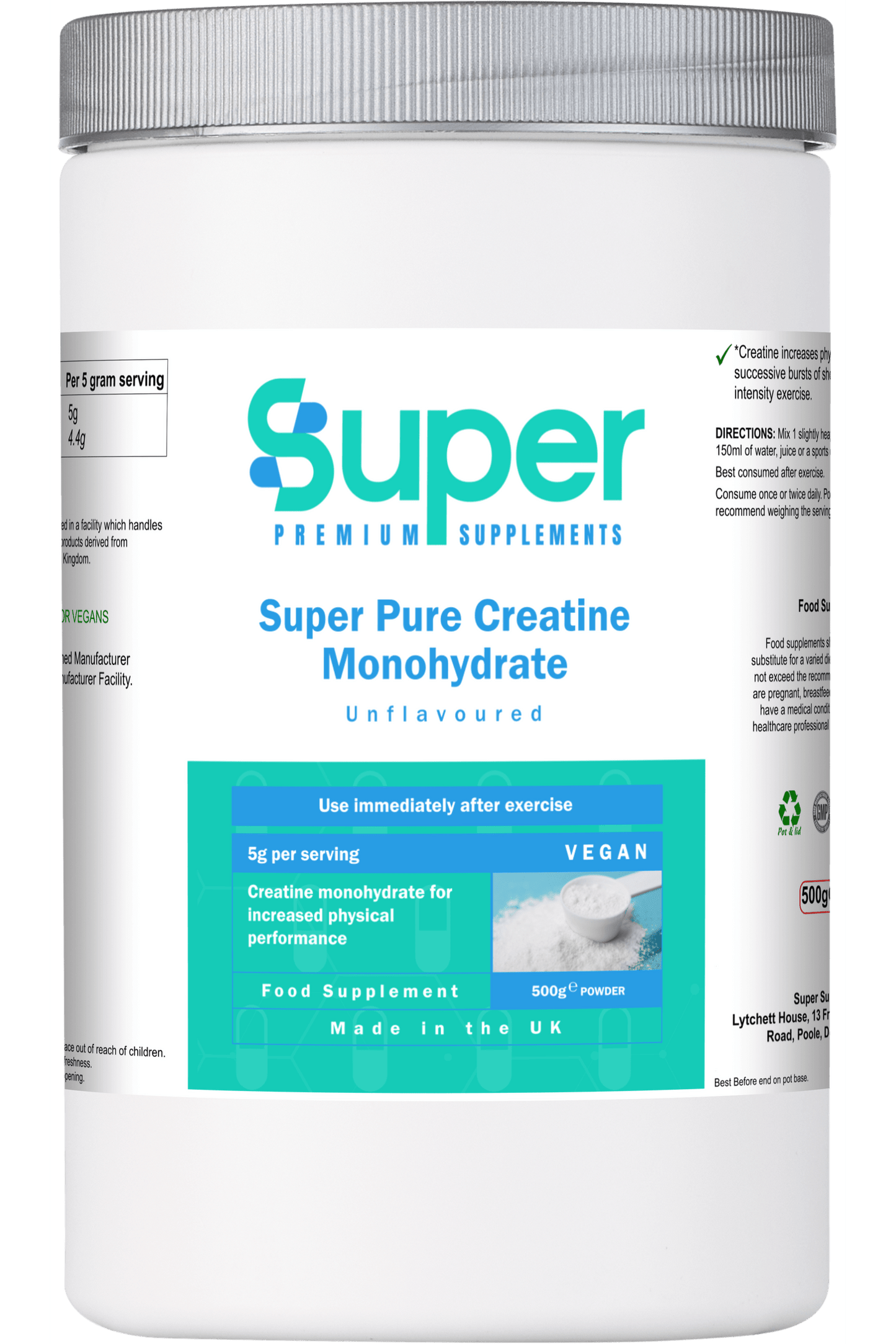 Super Pure Creatine Monohydrate