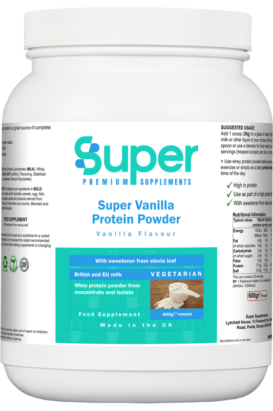 Super Vanilla Protein Powder